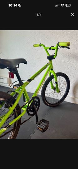 Green Redline Pro BMX Bike
