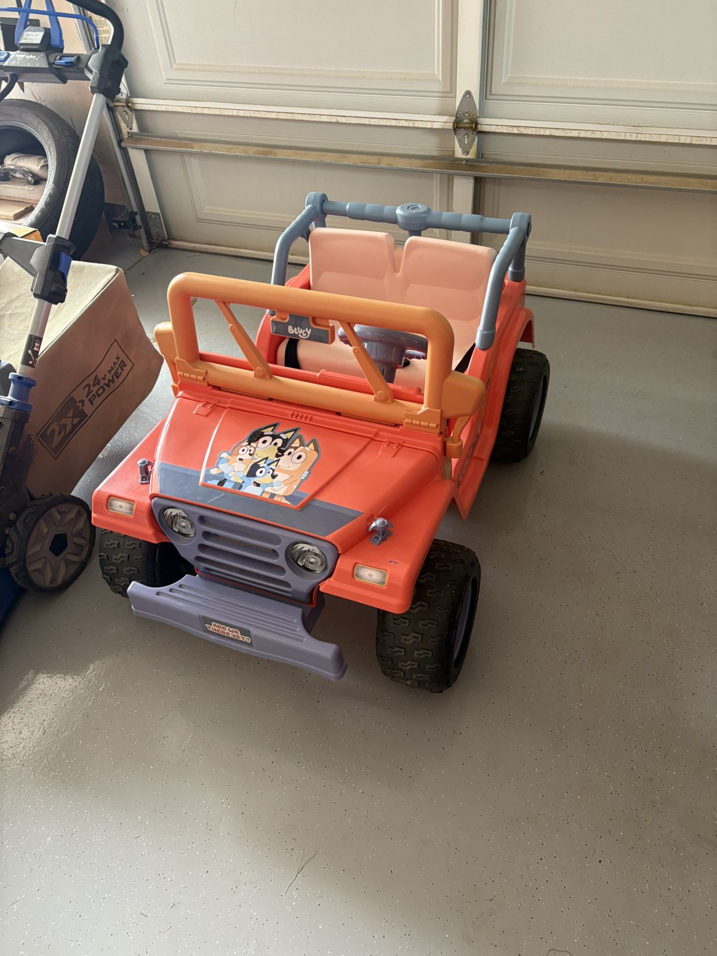 Power Wheels Bluey Jeep