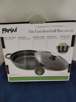 NEW!! 8in Cast Iron Grill Pan!!