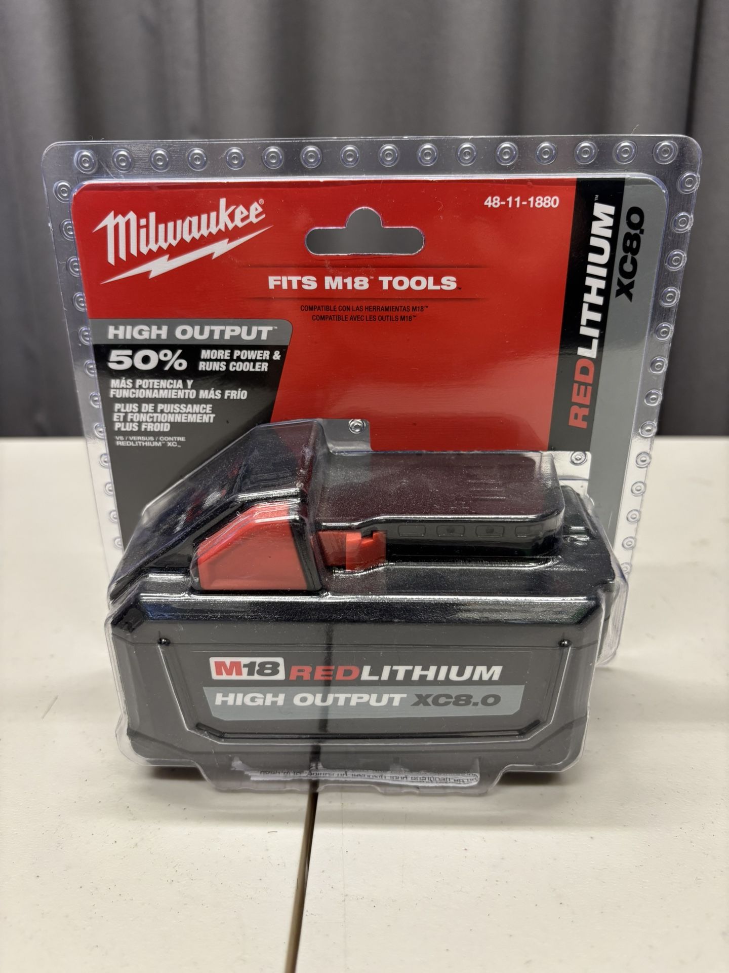 M18 REDLITHIUM HIGH OUTPUT XC8.0