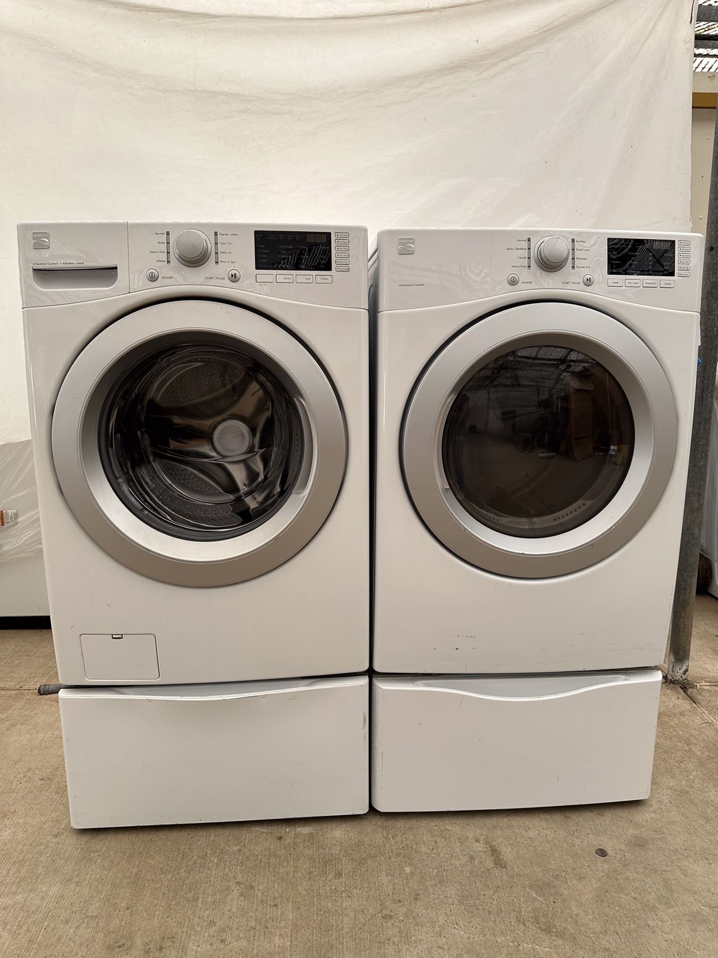 Kenmore Washer And Gas Dryer Laundry Set