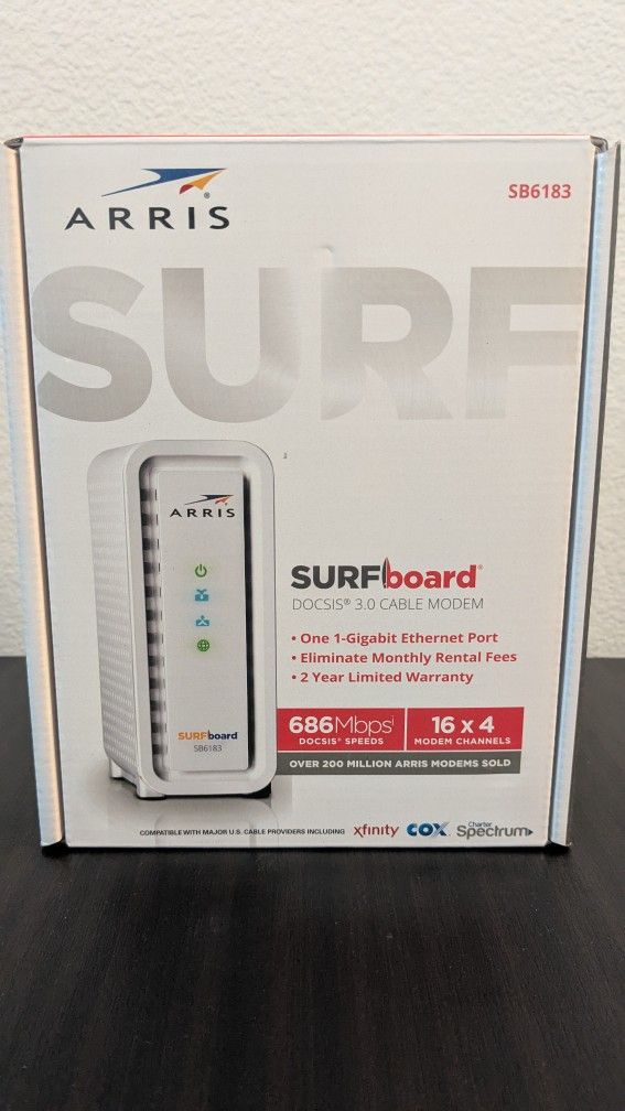 Arris SB6183 Cable Modem