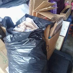 Est. 75+ Moving Boxes + 2 Bags Wrap Paper $75