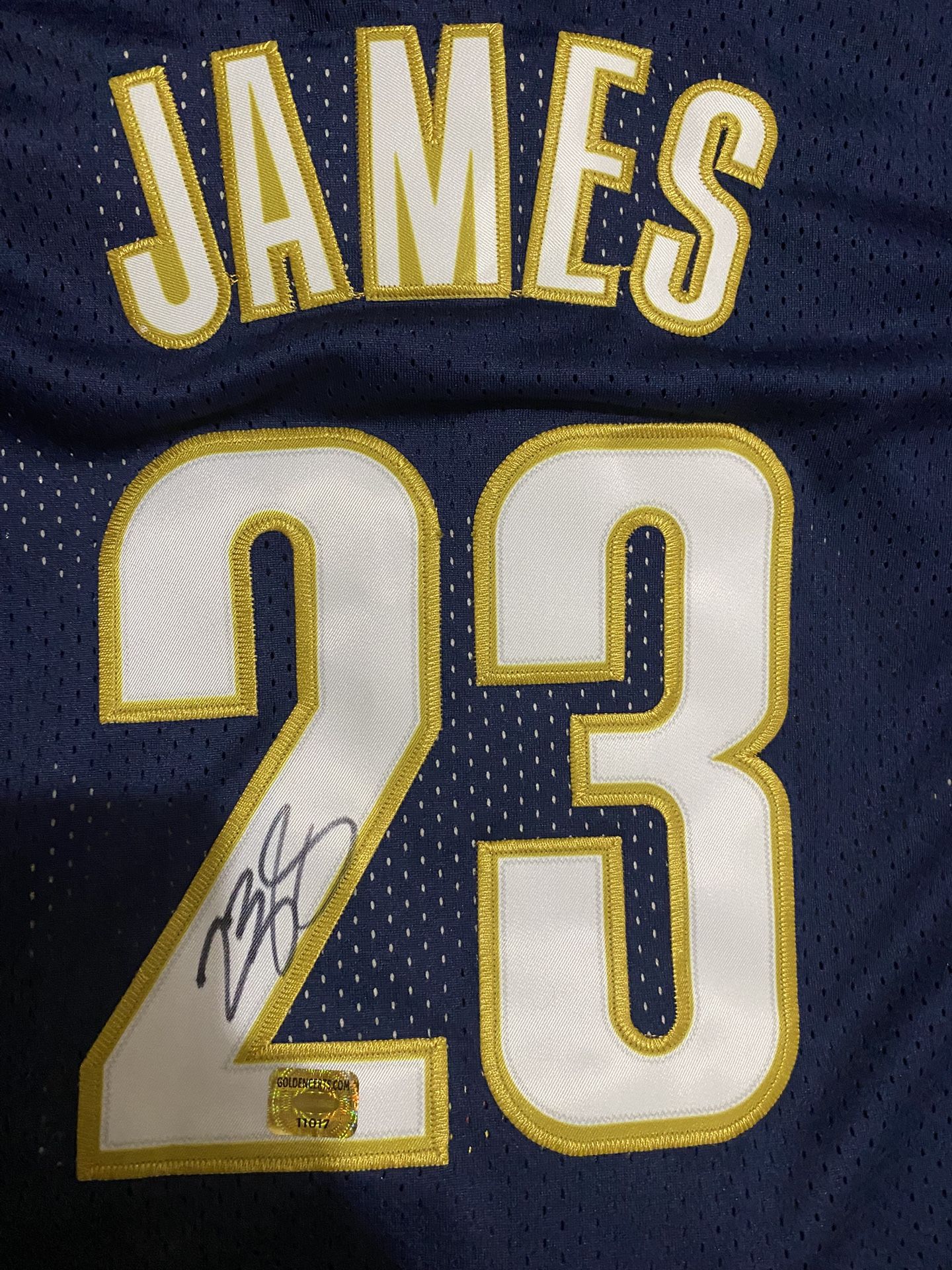 Lebron James Signed Jersey Autograph Cleveland Cavs
