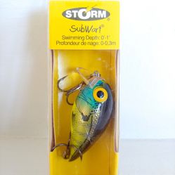 STORM SUBWART Vintage Fishing Lure - SUBW05-392 - BLUEGILL - NOS - Discontinued