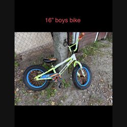 Boys 16” Mongoose Bike