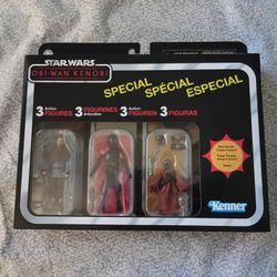 Star Wars The Vintage Collection Obi-Wan Kenobi Three Pack