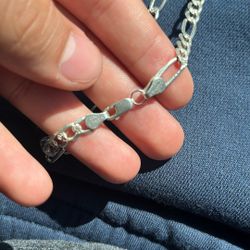 925 Real Silver Chain 