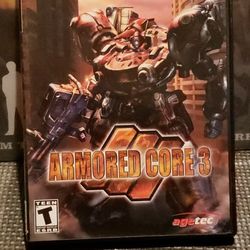Armored Core 3 Ps2 Rare