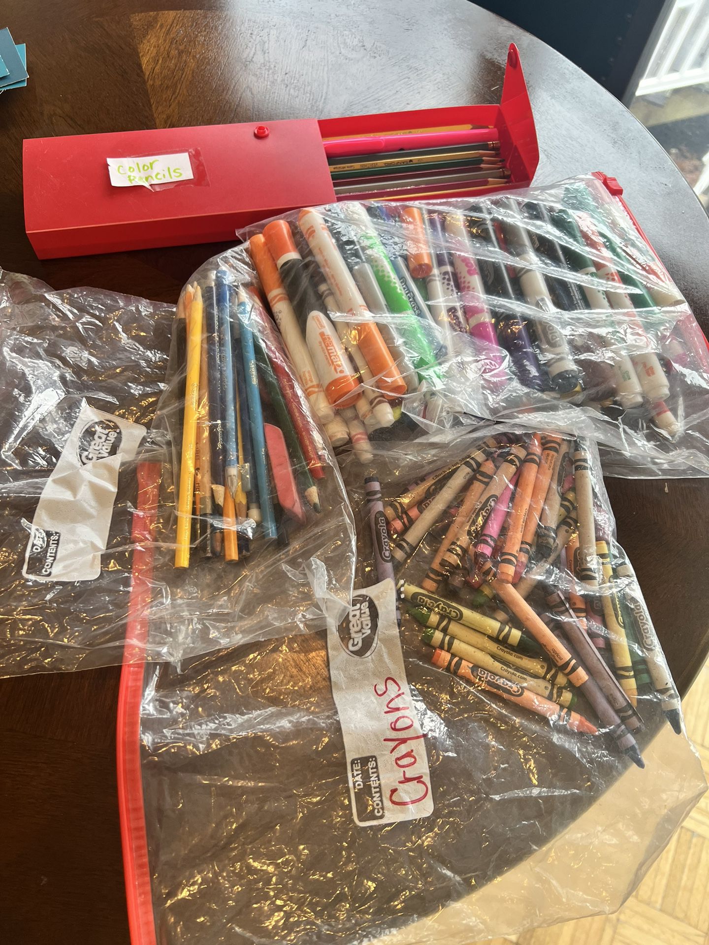 Free Crayons, Markers And Color Pencils 