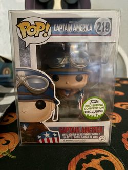 Funko Pop Captain America #219 Spring Convention Exclusive