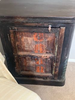 Solid Wood Cabinet. Antique Reproduction