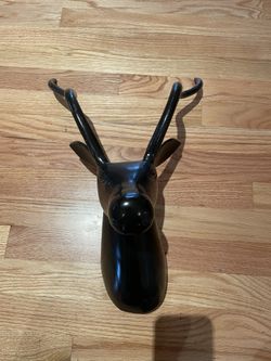 Metal Antelope Wall Mount Head
