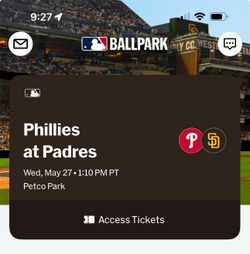 WEDNESDAY: Phillies v. Padres