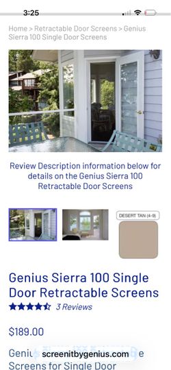 Retractable screen