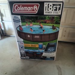 Coleman 18ft pool deals