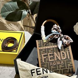 Fendi Sunshine Mini Tote Bag