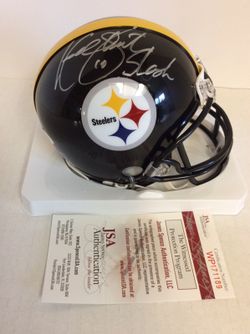 Kordell Stewart SIGNED Steelers Mini Helmet