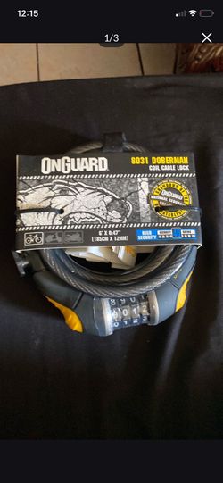 on guard coil cable lock