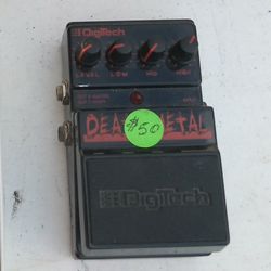Death Metal Guitar Pedal