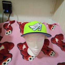 New Era Angels Fitted Cap Size 7 1/8 