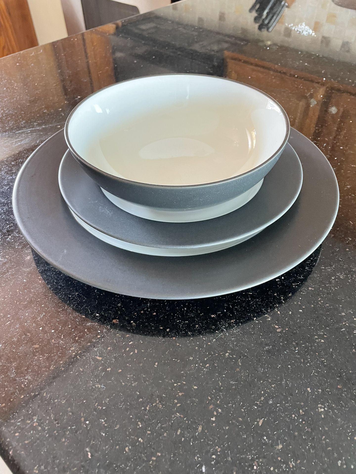 Noritake Colorwave Graphite Dishes