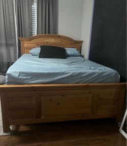 Queen bed frame