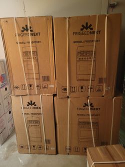 FrigeedNext Gas Range Stove New in Box 20IN $260 / 24IN $350 / 30IN  $450