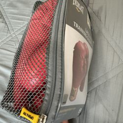 Everlast Laceless Training Gloves Size S Red