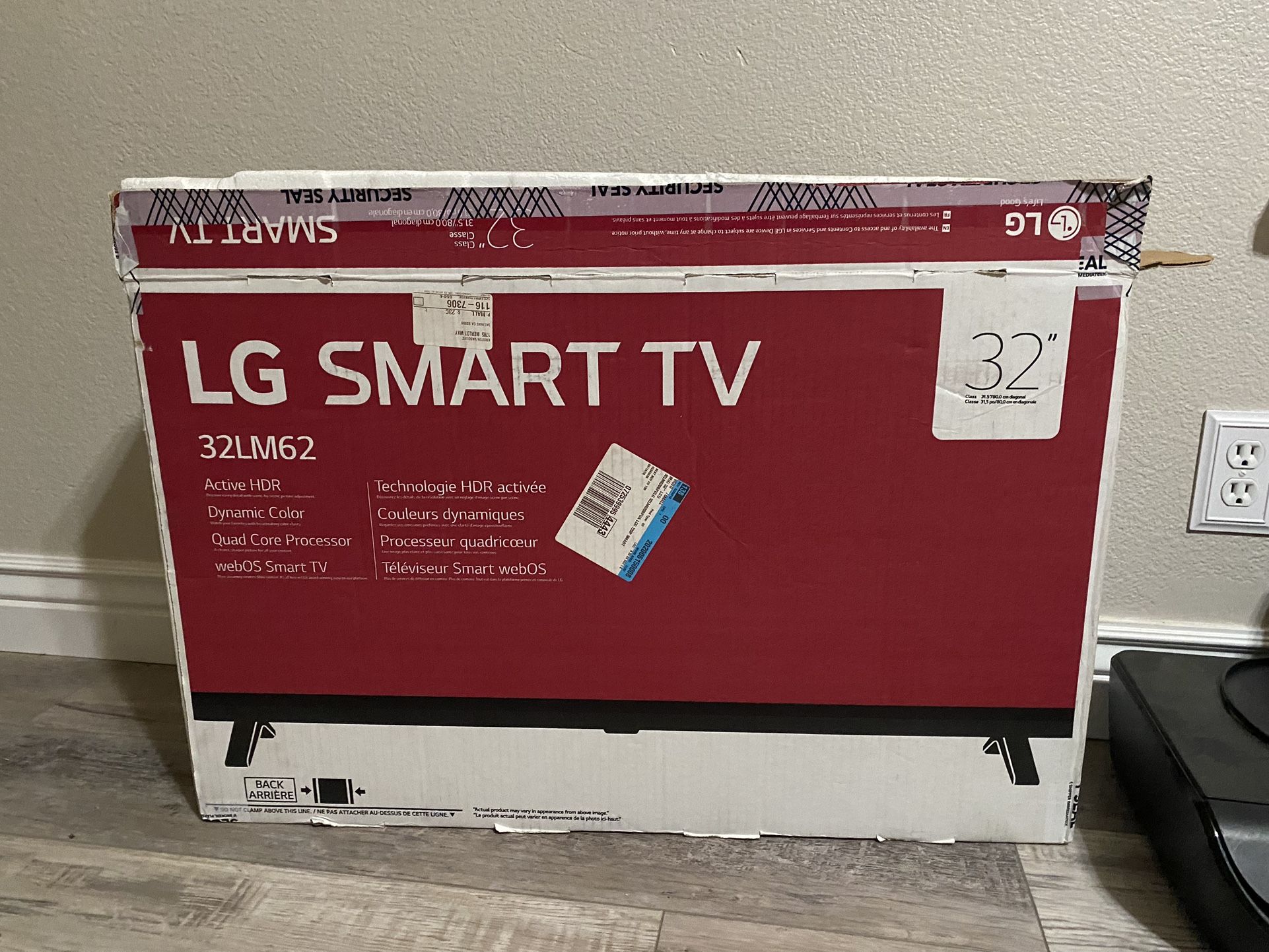 LG Smart TV 32inch (White)