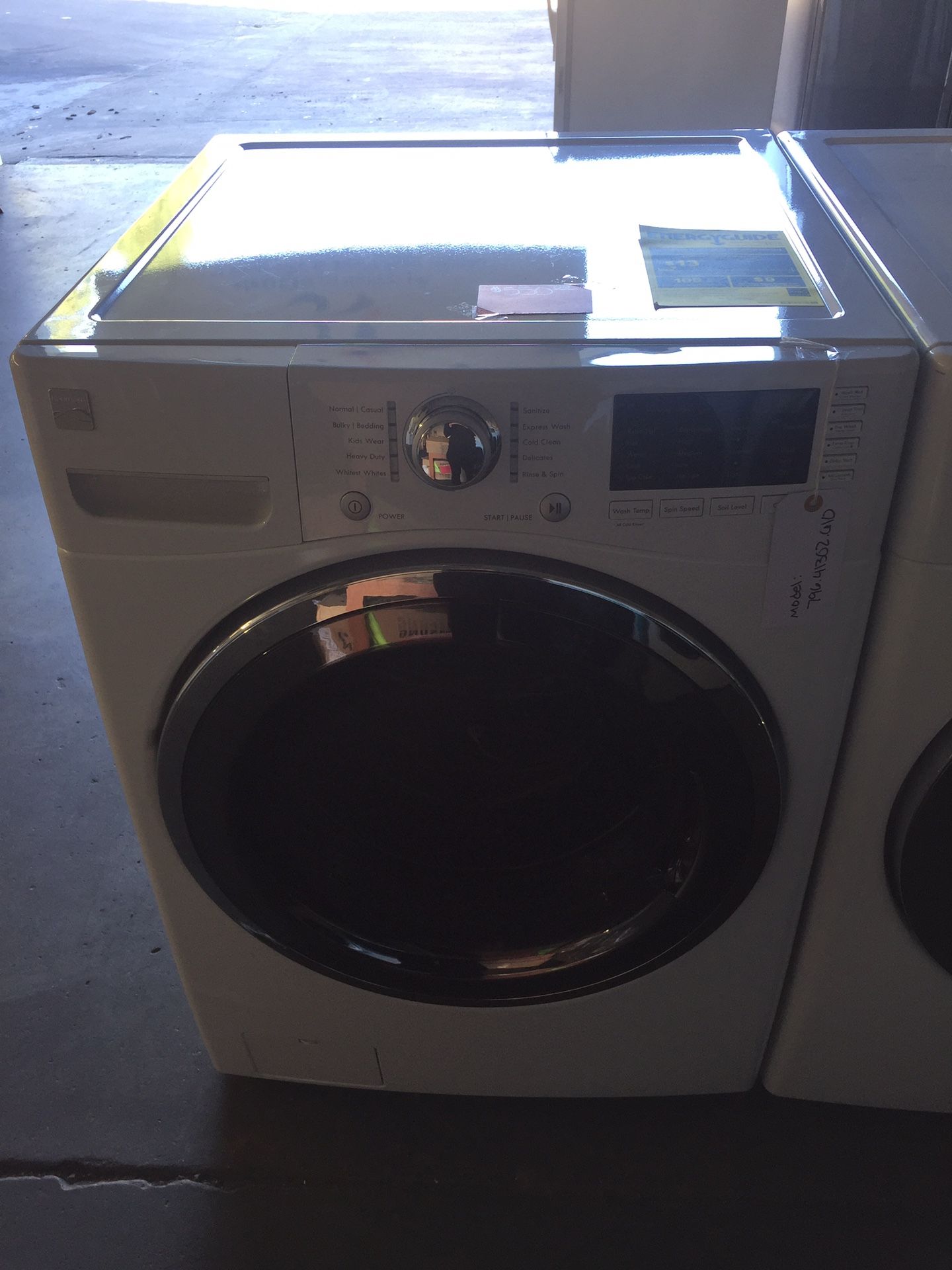 Kenmore Front Load Washer