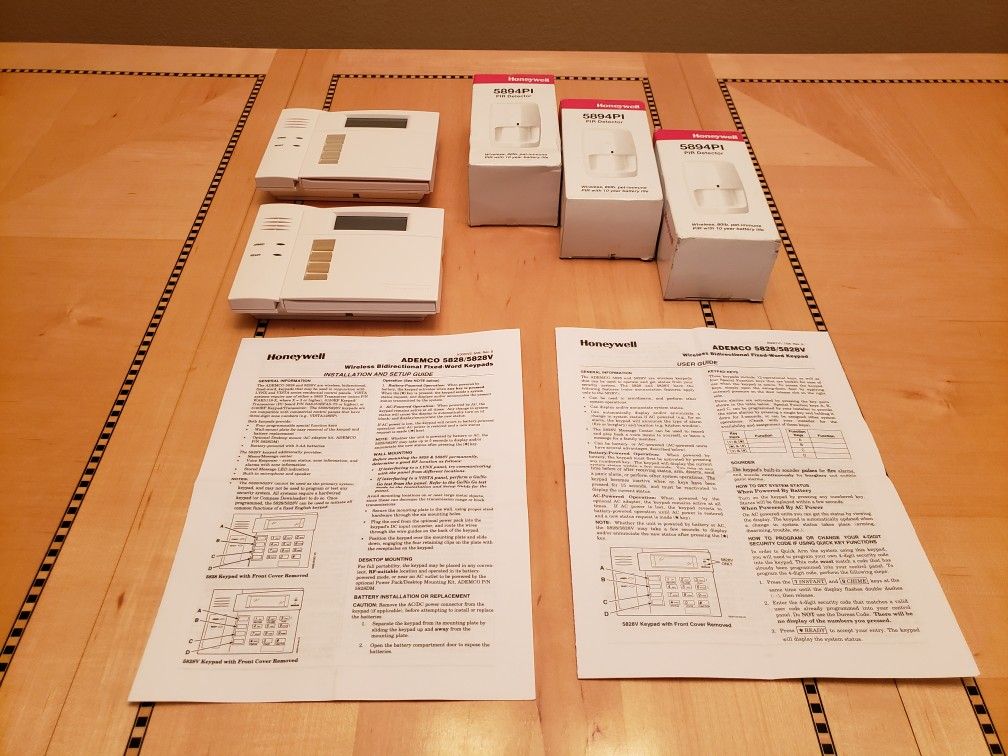HONEYWELL ADEMCO 6150 HOME SECURITY ALARM