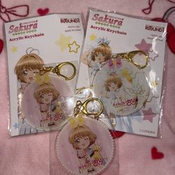 Cardcaptor Sakura Acrylic Keychain Round 1 Arcade Exclusive