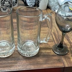 Brand New Beer Mugs  And Wine Glasses (2x2) 