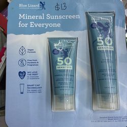 Blue Lizard Australian Sunscreen Sensitive Mineral Sunscreen lotion
