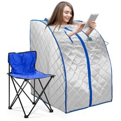 BA7176SL PORTABLE INFRARED  SAUNA TENT FOR DETOX !