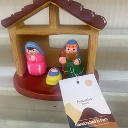 Handcrafted Nativity Scene – Made in Peru By Ayachu