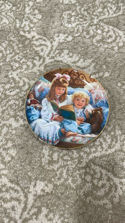 Sandra Kuck 1987 Vintage Plate