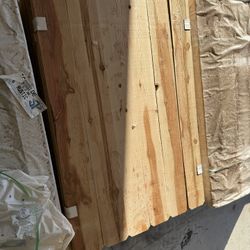 NEW LUMBER FOR FENCE / MADERA NUEVA 