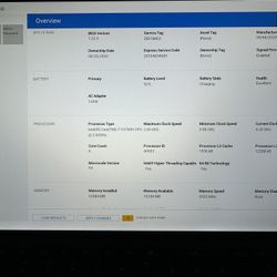 Dell XPS 15 9500 15.6”, i7-10750H, 16GB RAM, 512GB NVMe SSD, GTX 1650 Ti