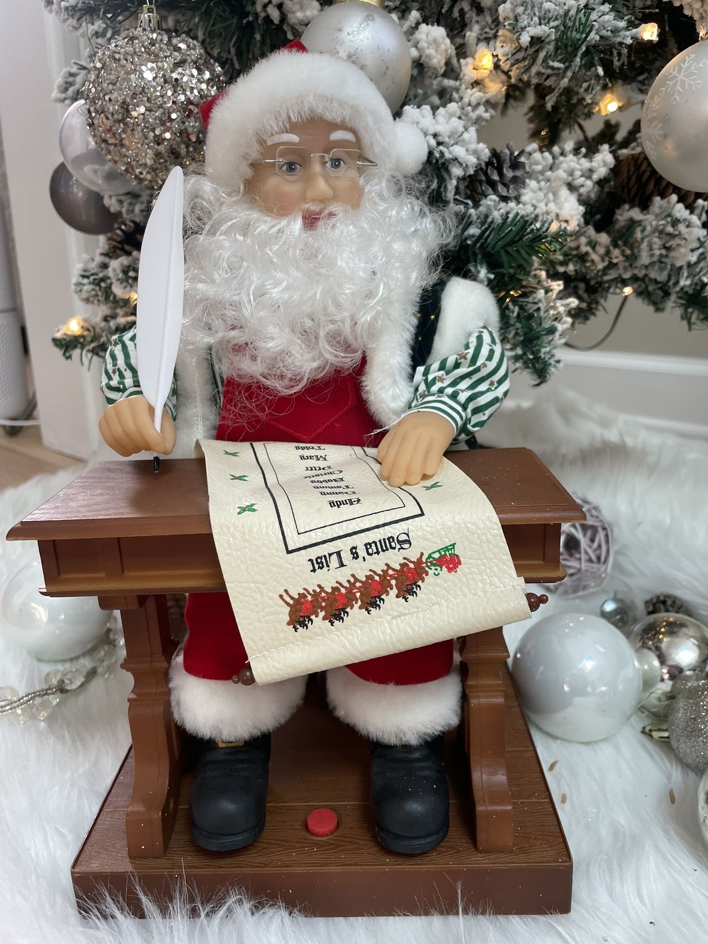 Santa Claus With A Wish List