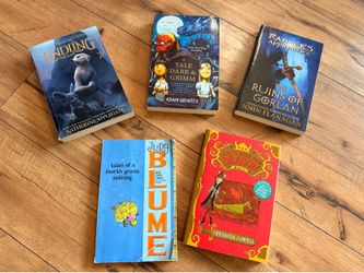Assorted books for kids and teens