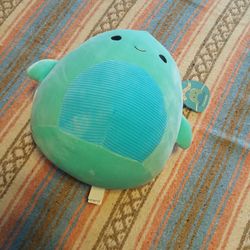 Original Squishmallows Cascade The Sea Turtle 12" Plush Tie Dye