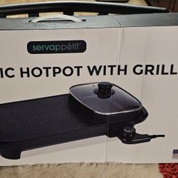 Servappétite Electric Hot Pot With Grill