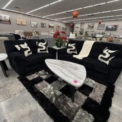 2 PC SOFA AND LOVESEAT 