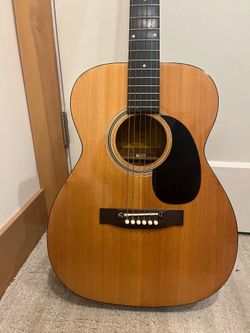Matao MW7 Folk-Style Acoustic Guitar - 1970s Vintage