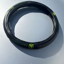 John Deere Steering Wheel Cover