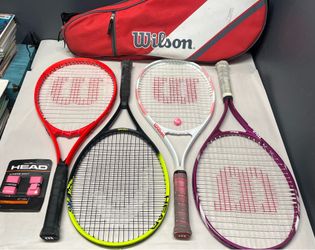 Assortment of Tennis Racket/Racquets