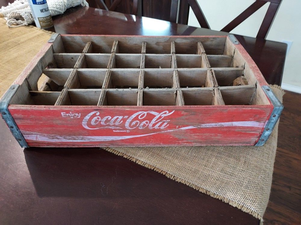 Coca-Cola Wood Crate Antique