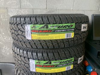 Brand New Tires 265/70R17Lt 10Ply All Terrain $110 Each 8023 Ferguson Rd Dallas Tx 75228